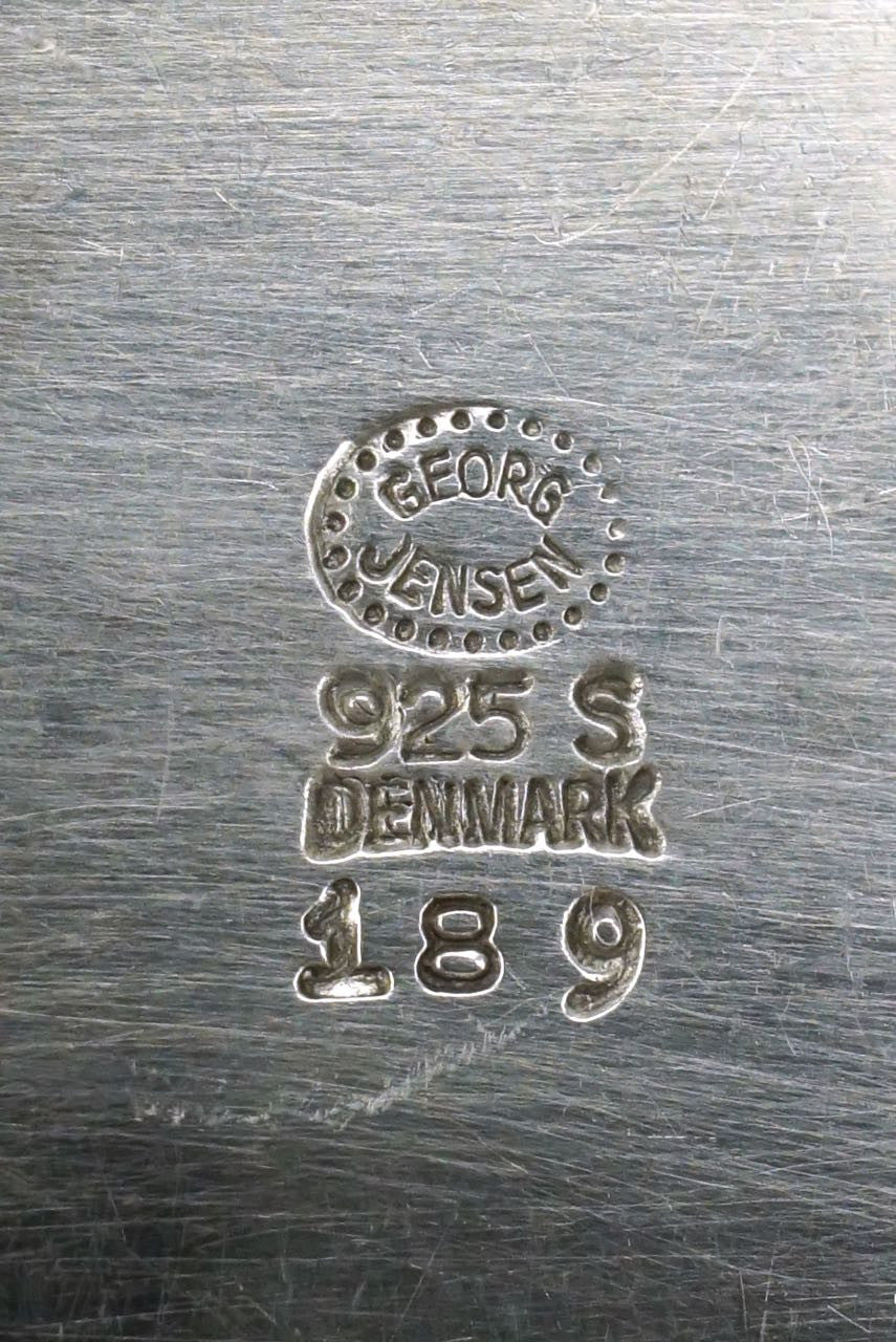 Georg Jensen flower brooch - design 189