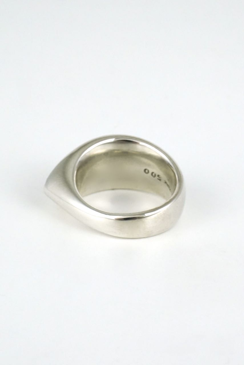 Georg Jensen "Zephyr" curved silver ring - design 500 Regitze Overgaard