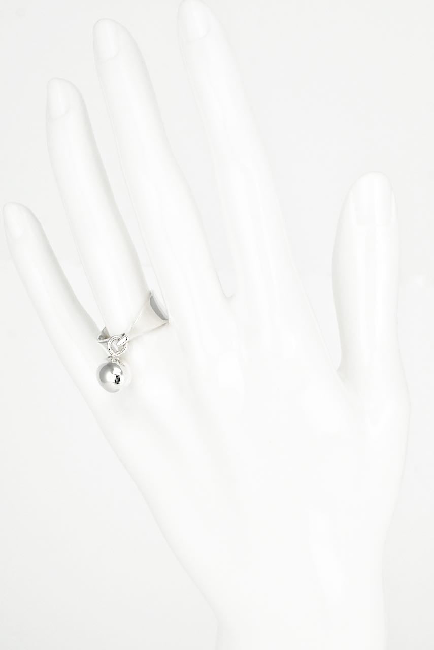 Vintage Georg Jensen Sterling Silver Pod Ring - design 156 Torun