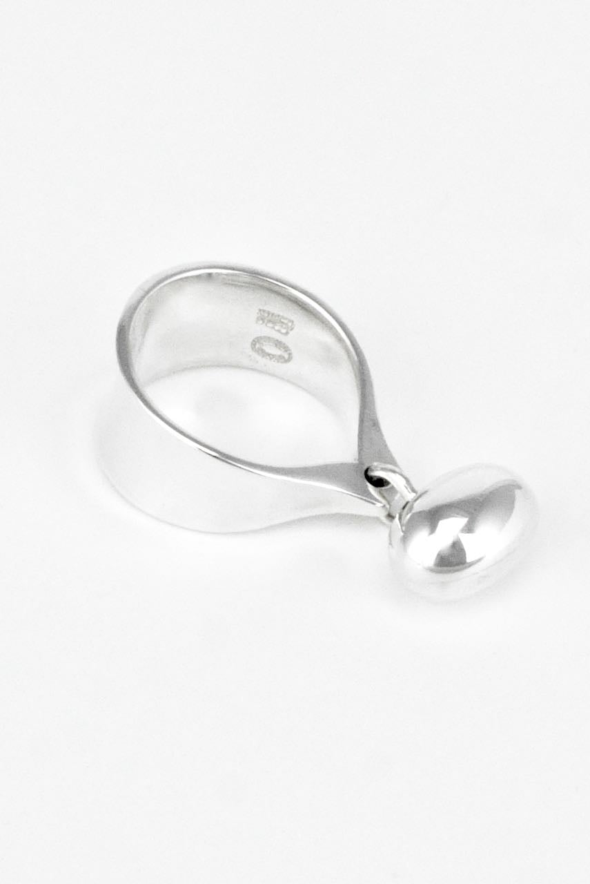 Georg Jensen Sterling Silver Pod Dangle Ring - Torun - Design 156