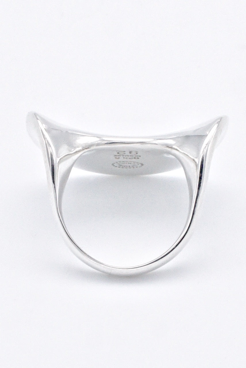 Vintage Georg Jensen Sterling Silver Folded Petal Ring - Design 92