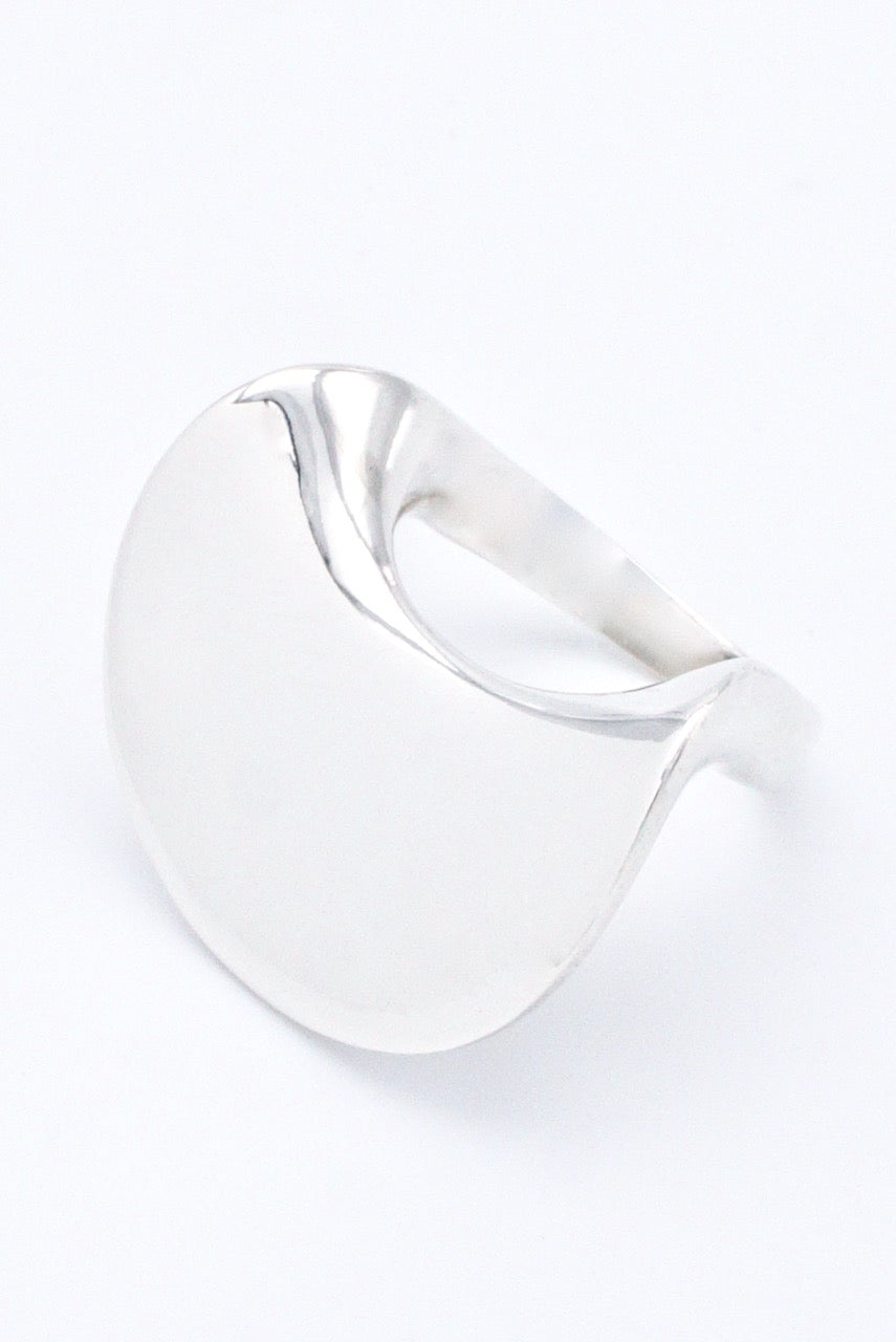 Vintage Georg Jensen Sterling Silver Folded Petal Ring - Design 92