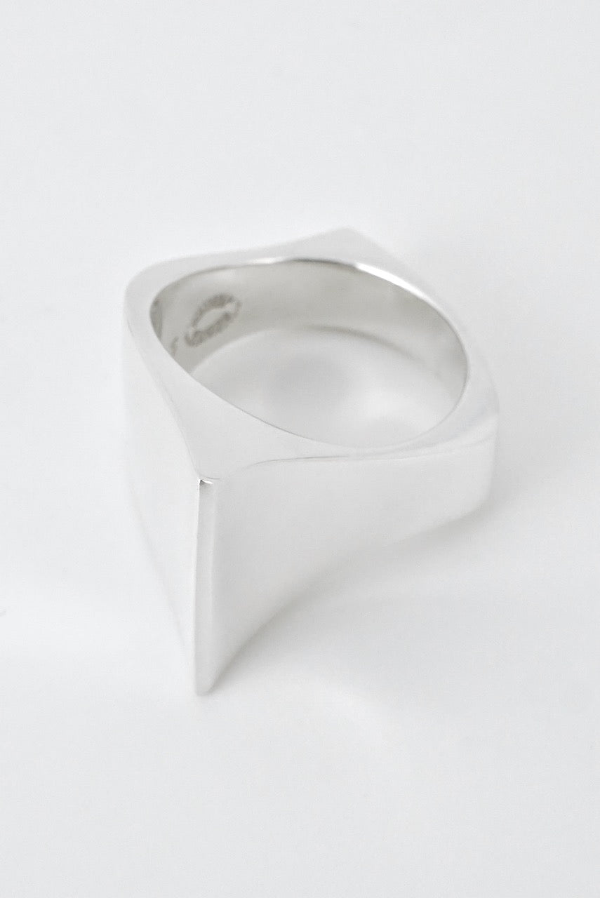Vintage Georg Jensen Sterling Silver Pointed Band Ring - Design 175