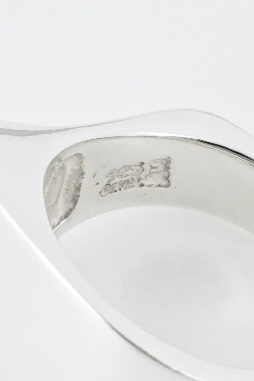 Vintage Georg Jensen Sterling Silver Pointed Band Ring - Design 175