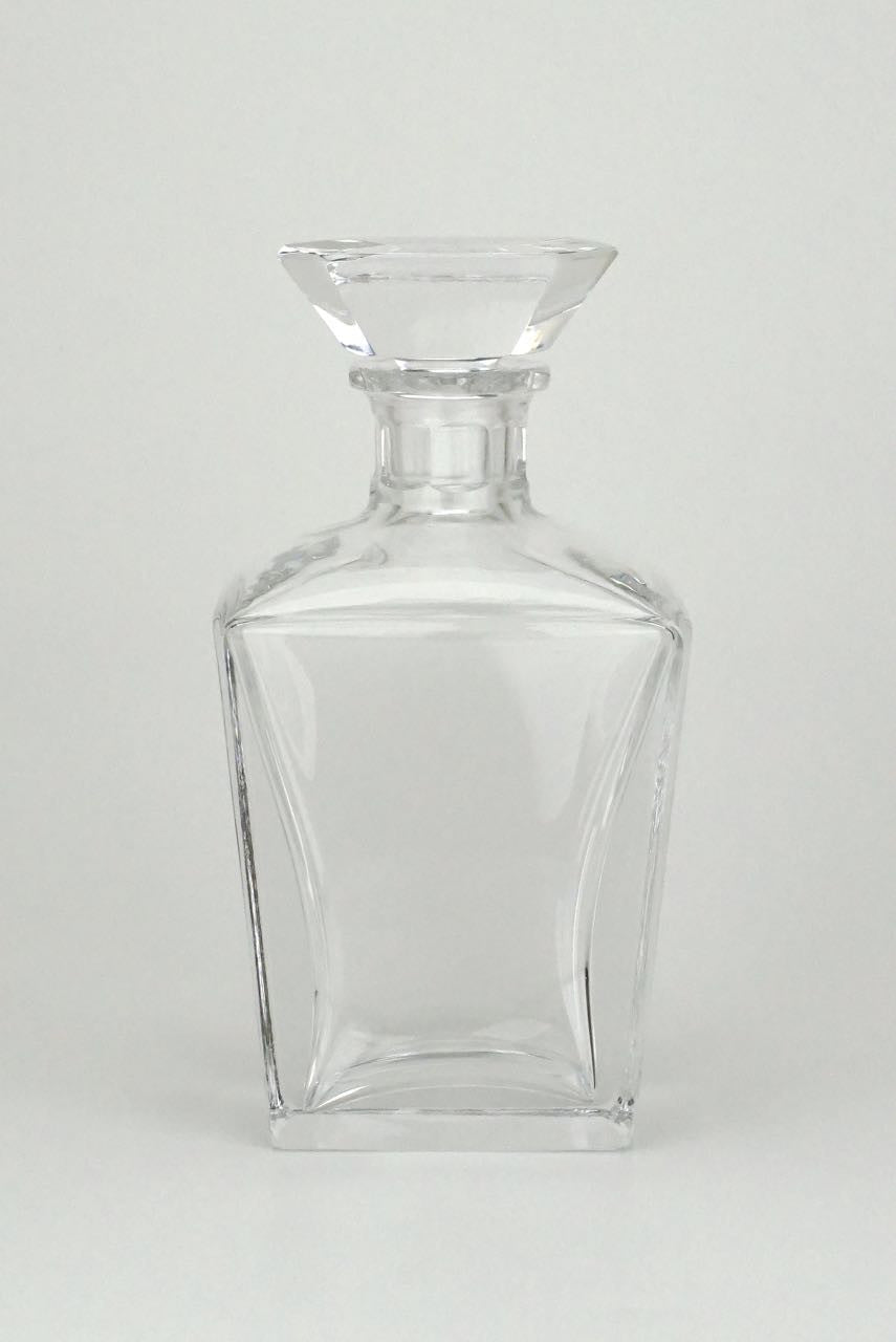 Orrefors clear crystal flacon shape decanter - Edvard Hald