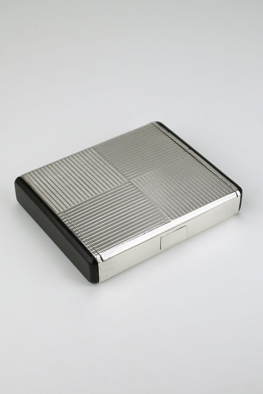 Silver and bakelite table box - Austria 1920s