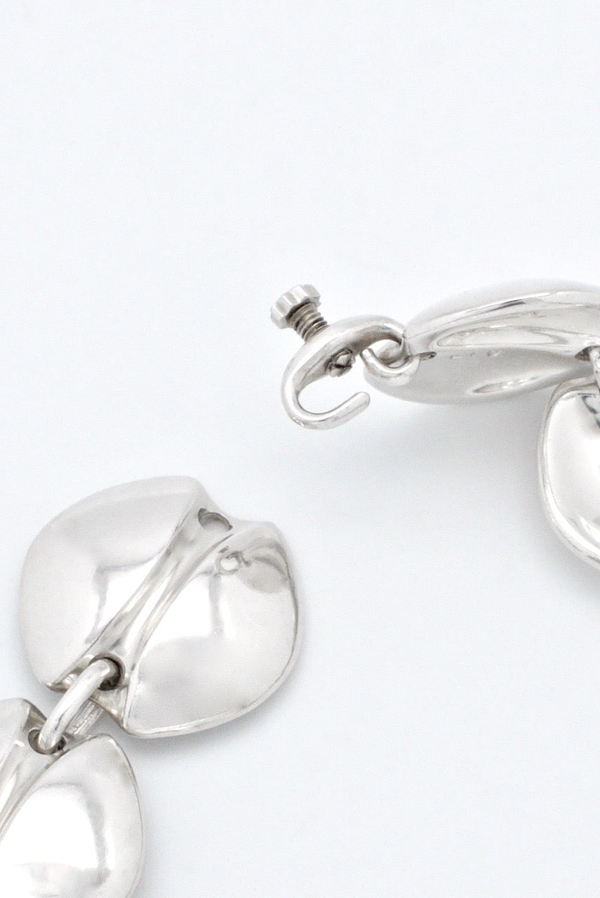Vintage Georg Jensen Sterling Silver Disc Link Necklace - Design 270 Henning Koppel