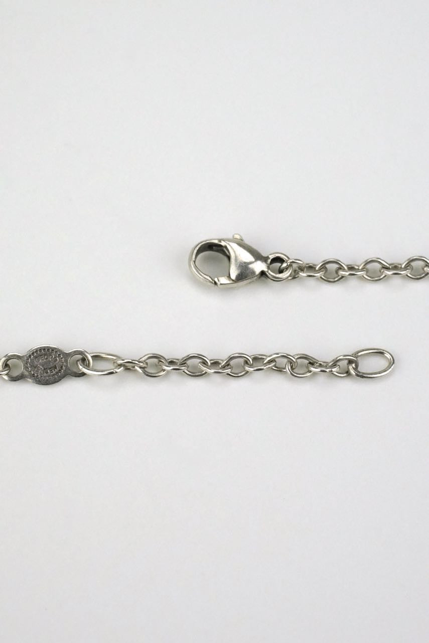 Georg Jensen silver long Zephyr pendant necklace - design 500