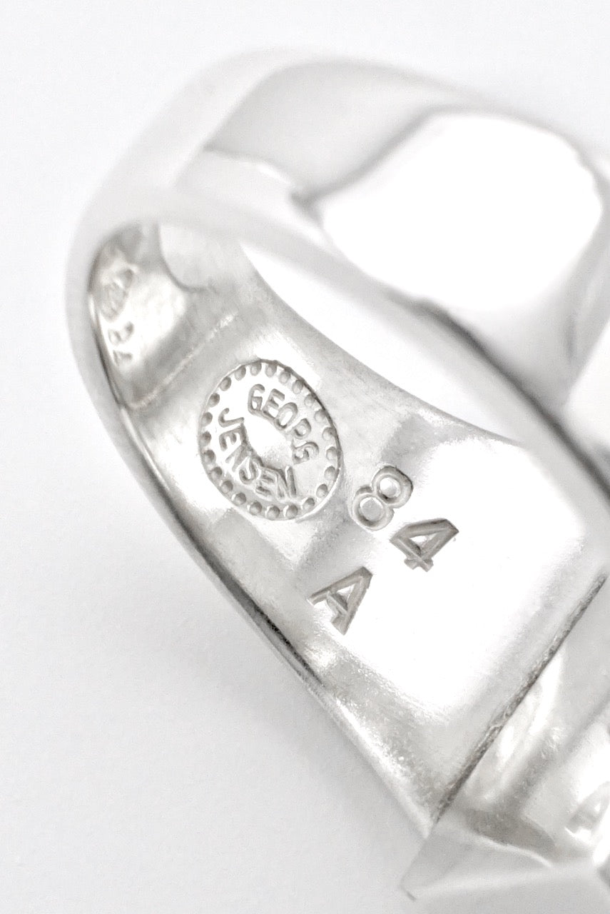 Vintage Georg Jensen Sterling Silver Rectangular Ring - design 84A
