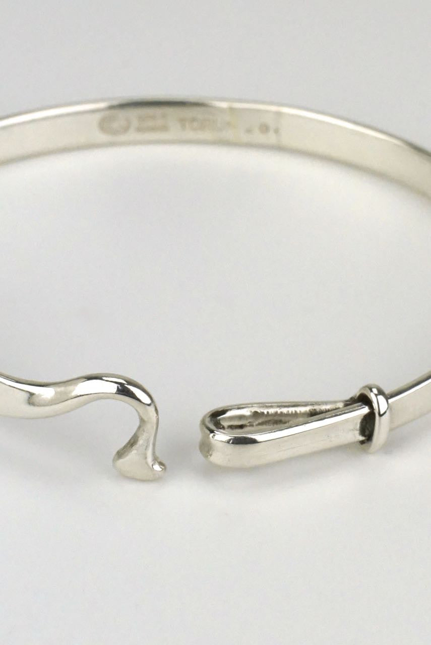 Vintage Georg Jensen Silver Loop Bracelet - Torun Design 204