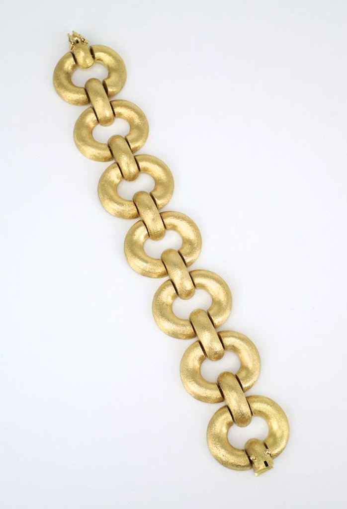Italian 18k yellow gold bracelet 1960s