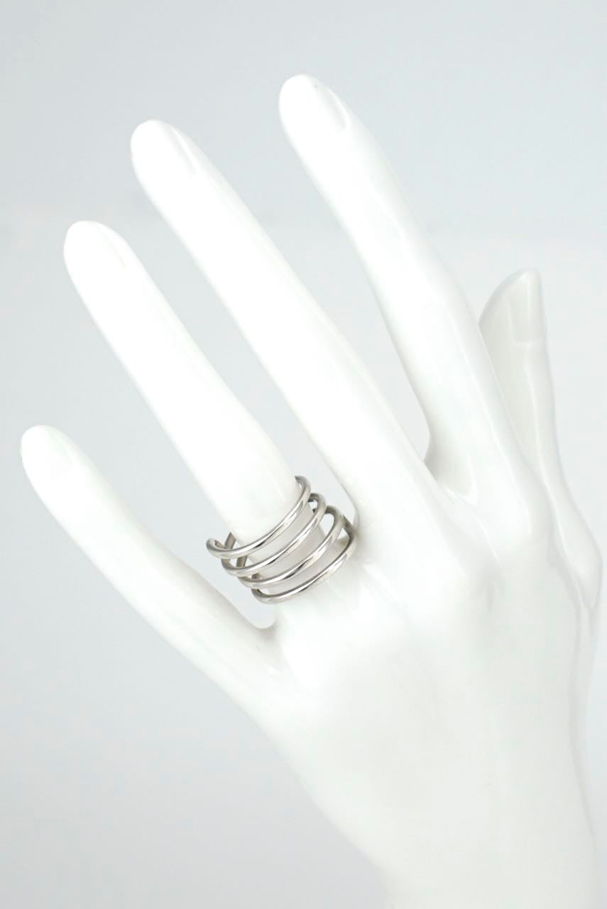 Spiral Ring, Silver Spiral Ring, 925 Sterling Silver Ring, Thic Coil Ring,  Swirl - Pioneer Recycling Services