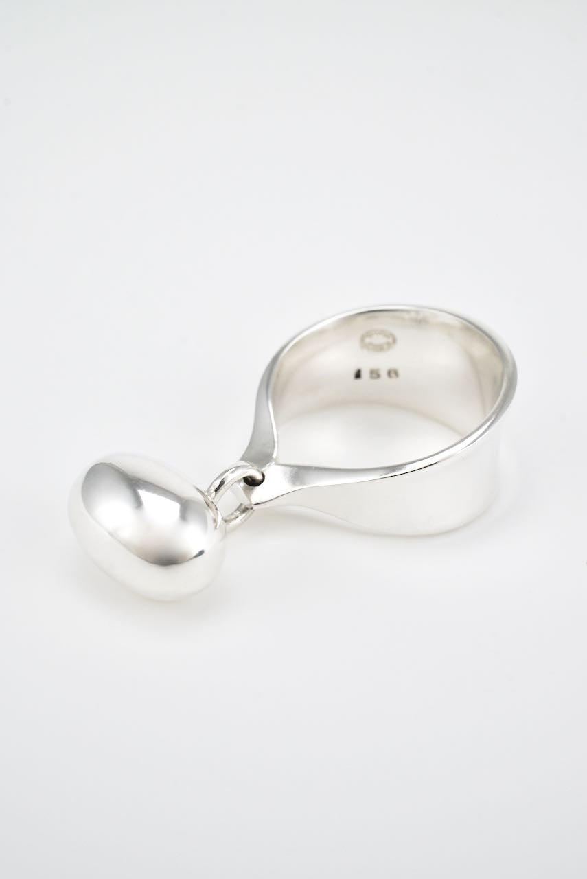 Vintage Georg Jensen Sterling Silver Pod Ring - design 156 Torun