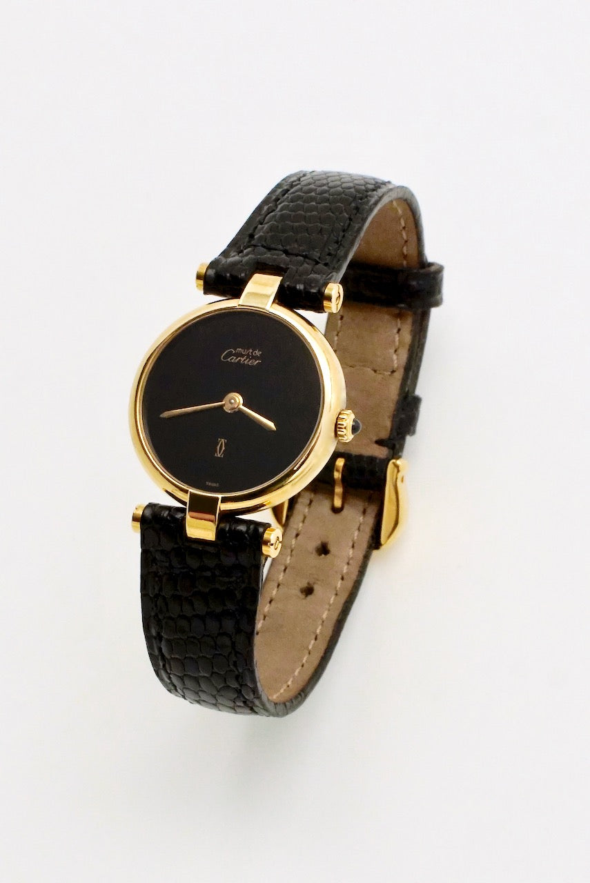 Vintage must de cartier ladies watch Clearance