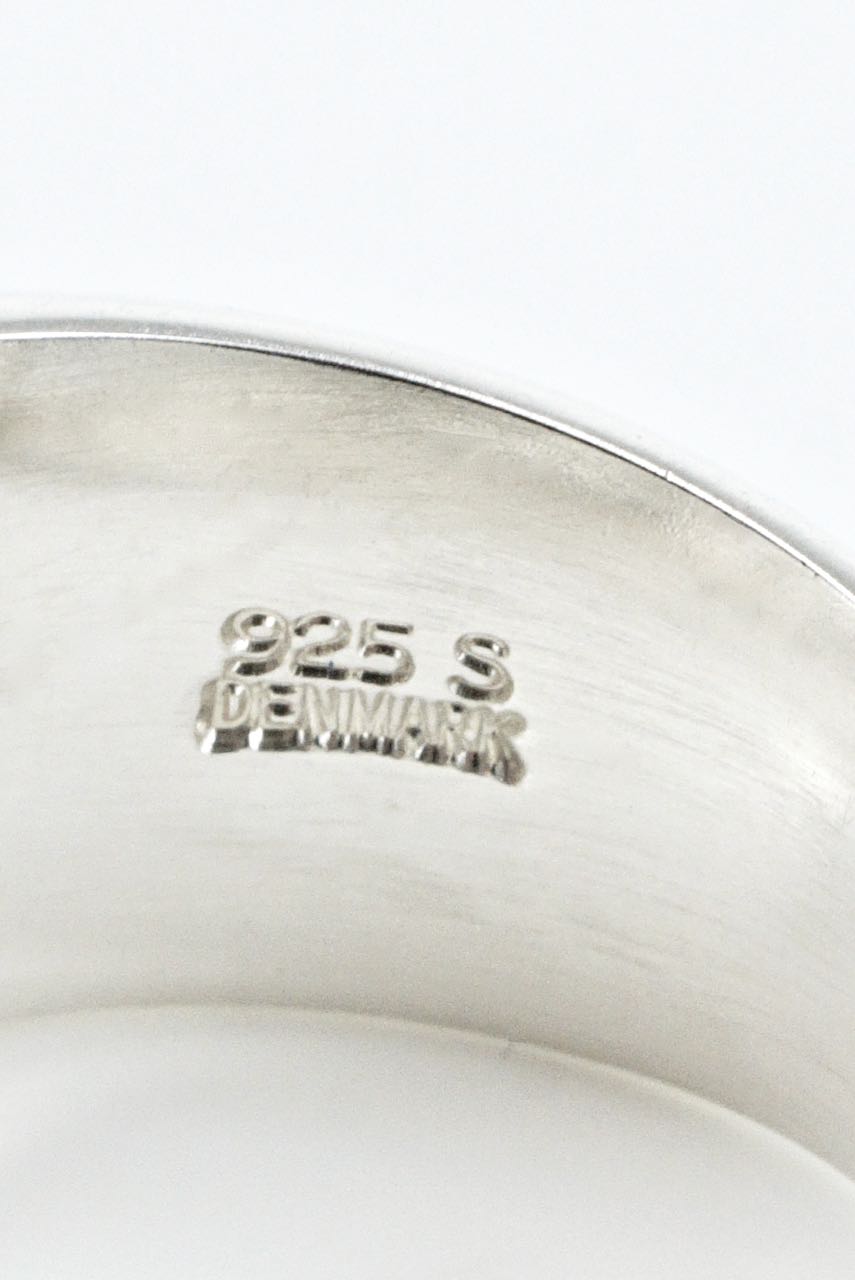 Vintage Georg Jensen Sterling Silver Pod Ring - design 156 Torun