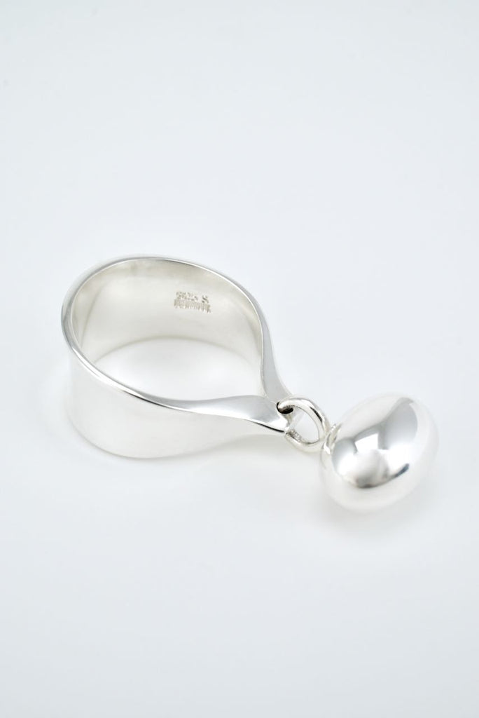 Vintage Georg Jensen Sterling Silver Pod Ring - design 156 Torun