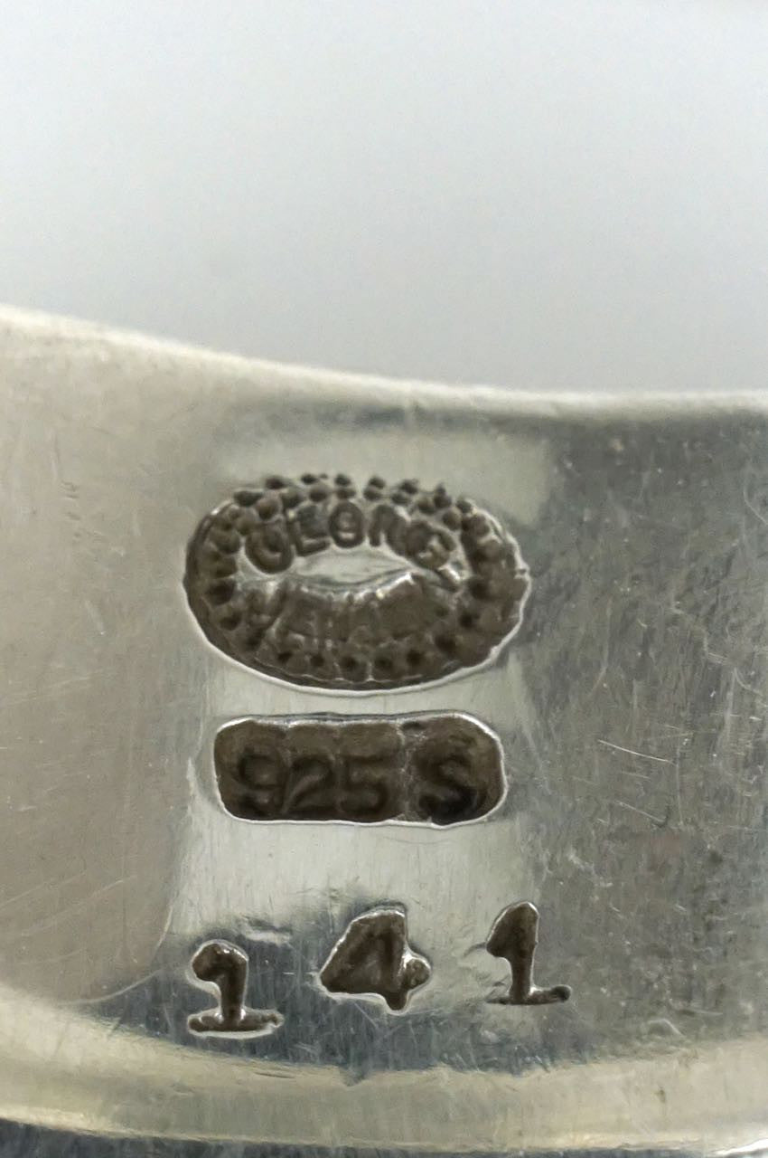 Georg Jensen "Plaza" silver ring - design 141 Henning Koppel