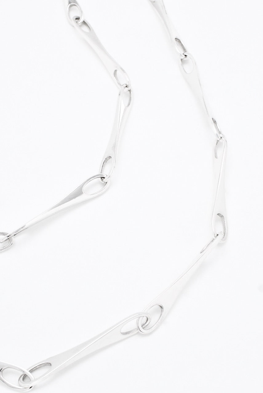 Vintage Georg Jensen Sterling Silver Link Necklace - design 299