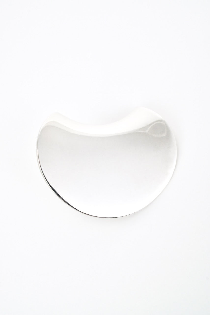 Vintage Georg Jensen Sterling Silver Concave Brooch - Design 358 Nanna Ditzel