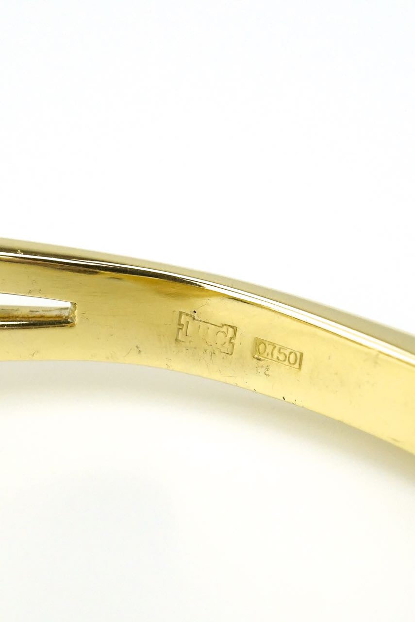 Vintage Chopard 18k yellow gold ladies bracelet watch 1970s