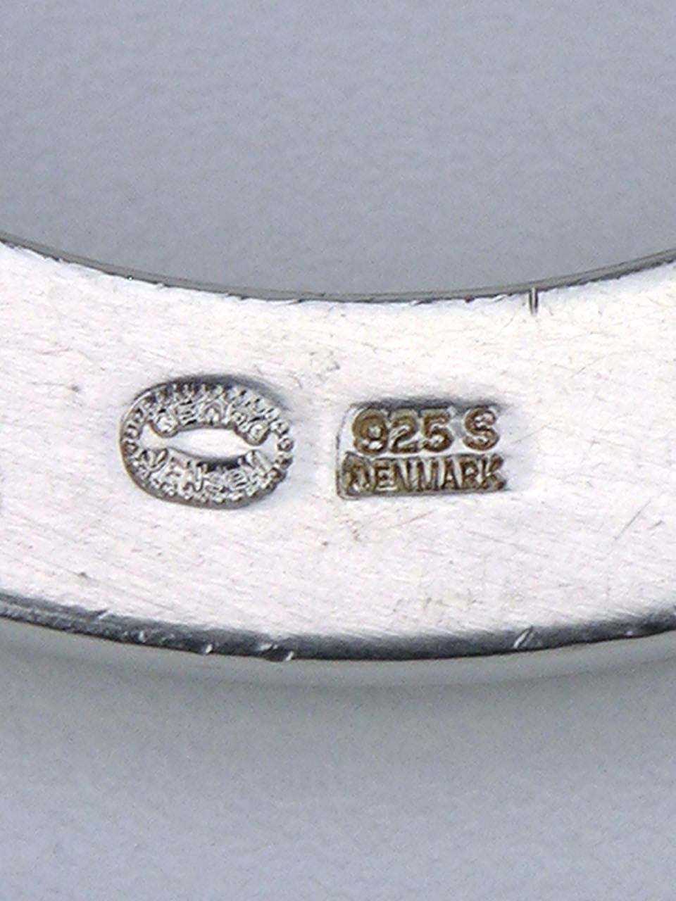 Georg Jensen segmented bar link necklace