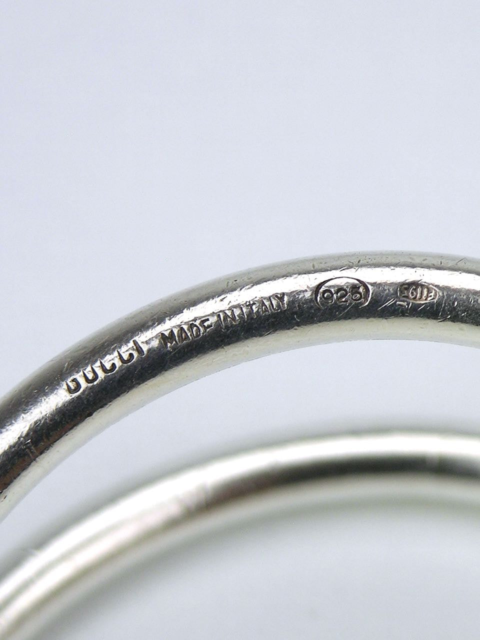 Vintage Gucci 1960's double loop bracelet