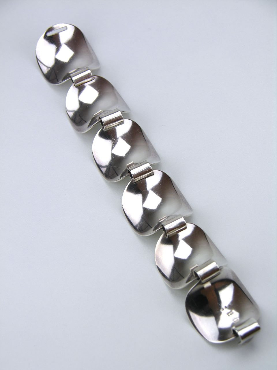 Georg Jensen concave panel bracelet - design 210