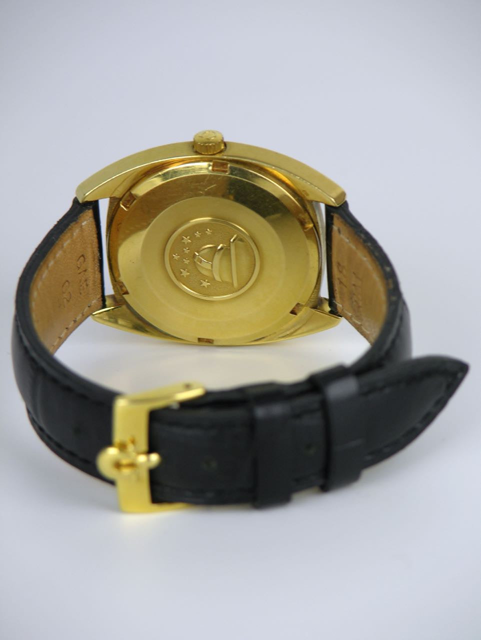 Vintage 18k Omega Yellow Gold Constellation Automatic Wristwatch