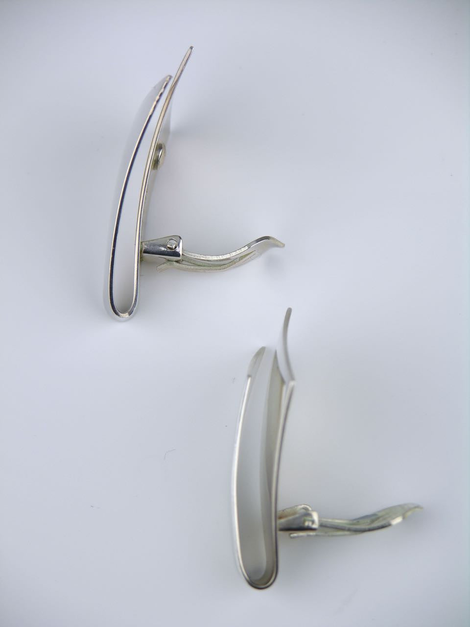 Vintage Georg Jensen Dress Clips, Shoe clips # 33 —