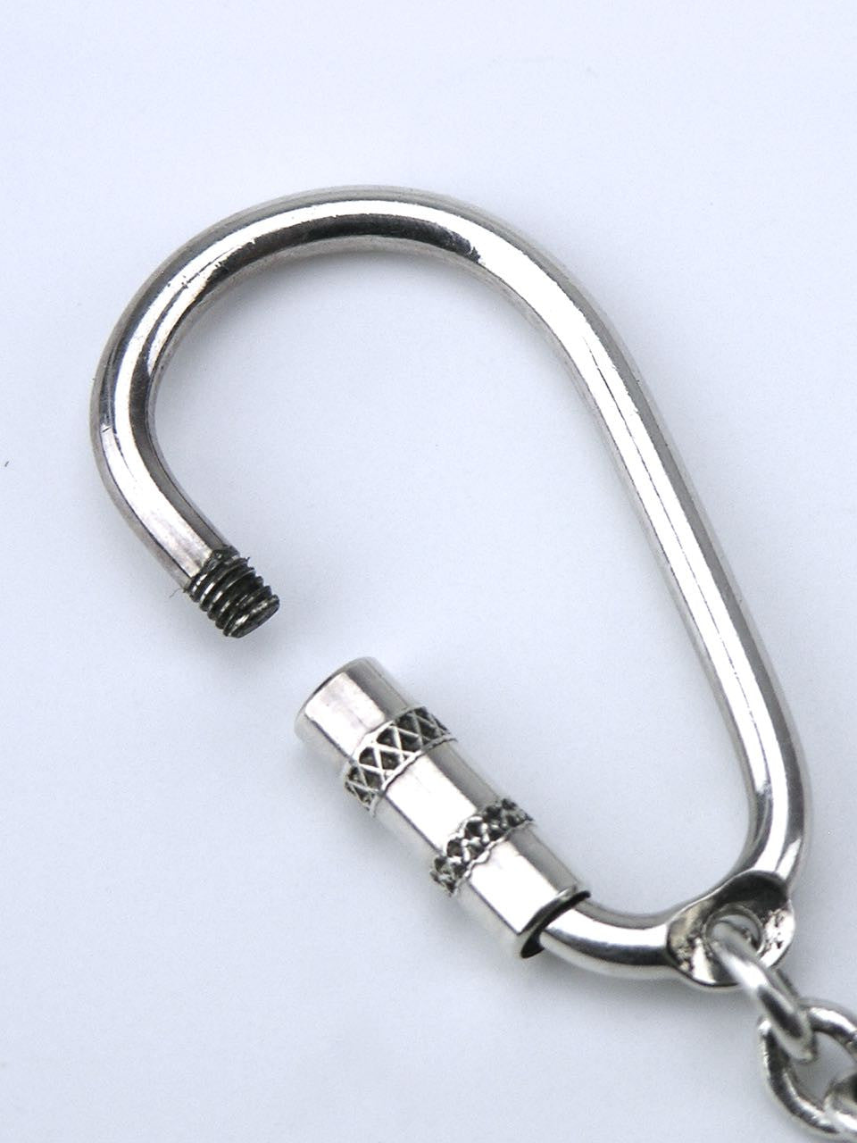 Georg Jensen silver key ring - design number 173