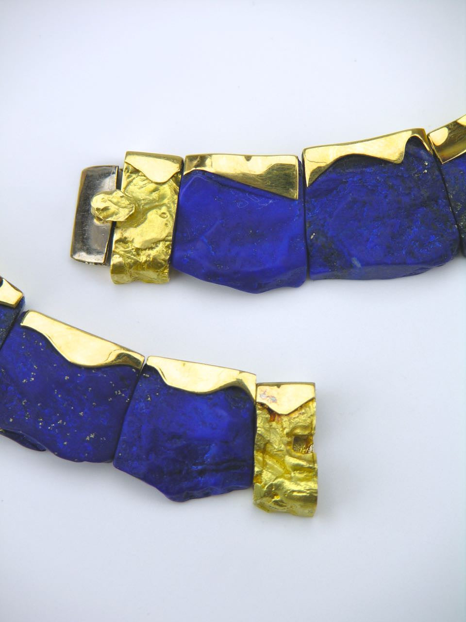 Lapis Lazuli Gold Collier Necklace