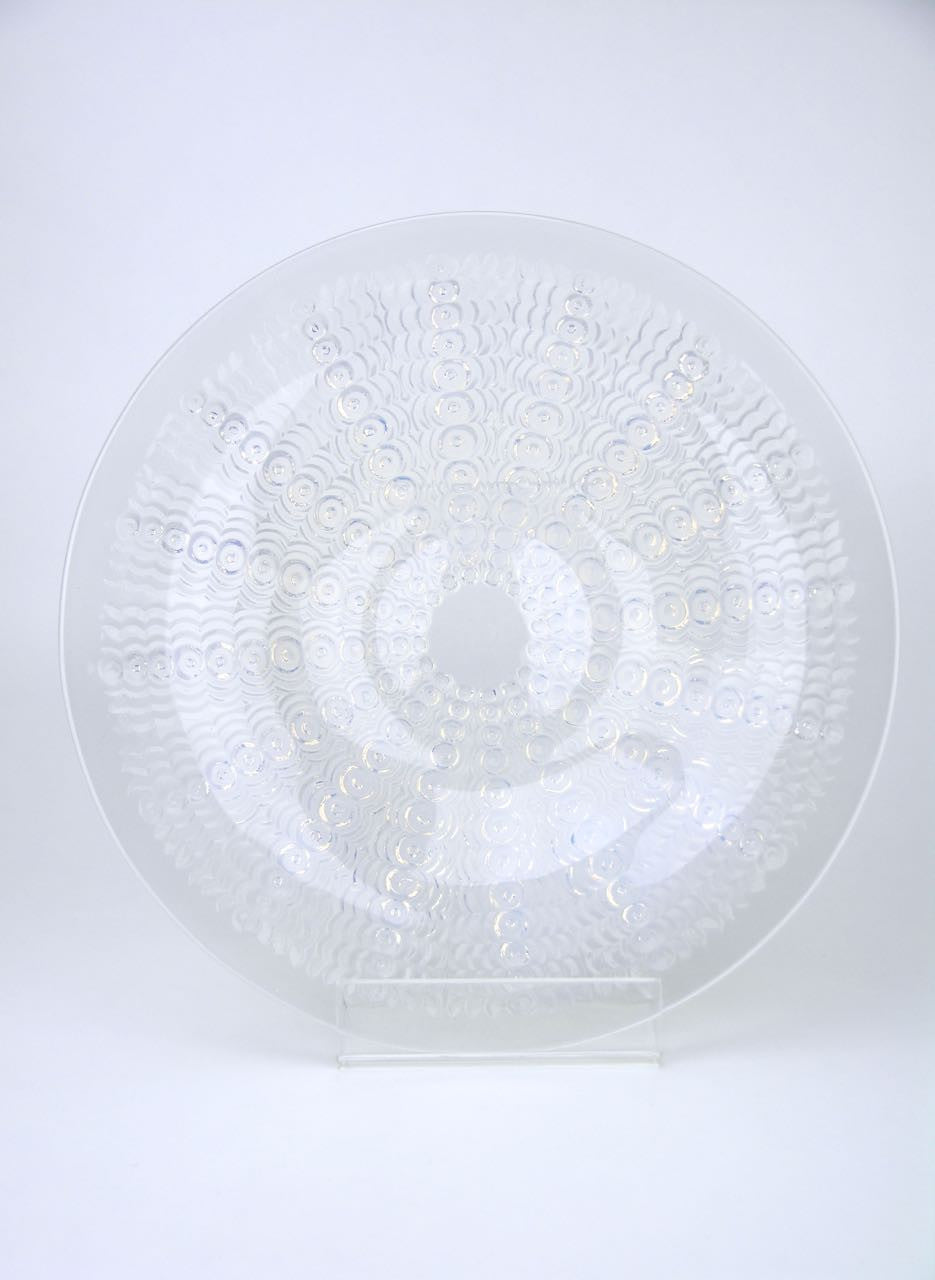 Lalique Oursins opalescent bowl