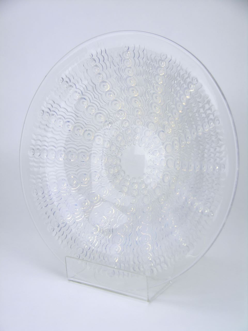 Lalique Oursins opalescent bowl
