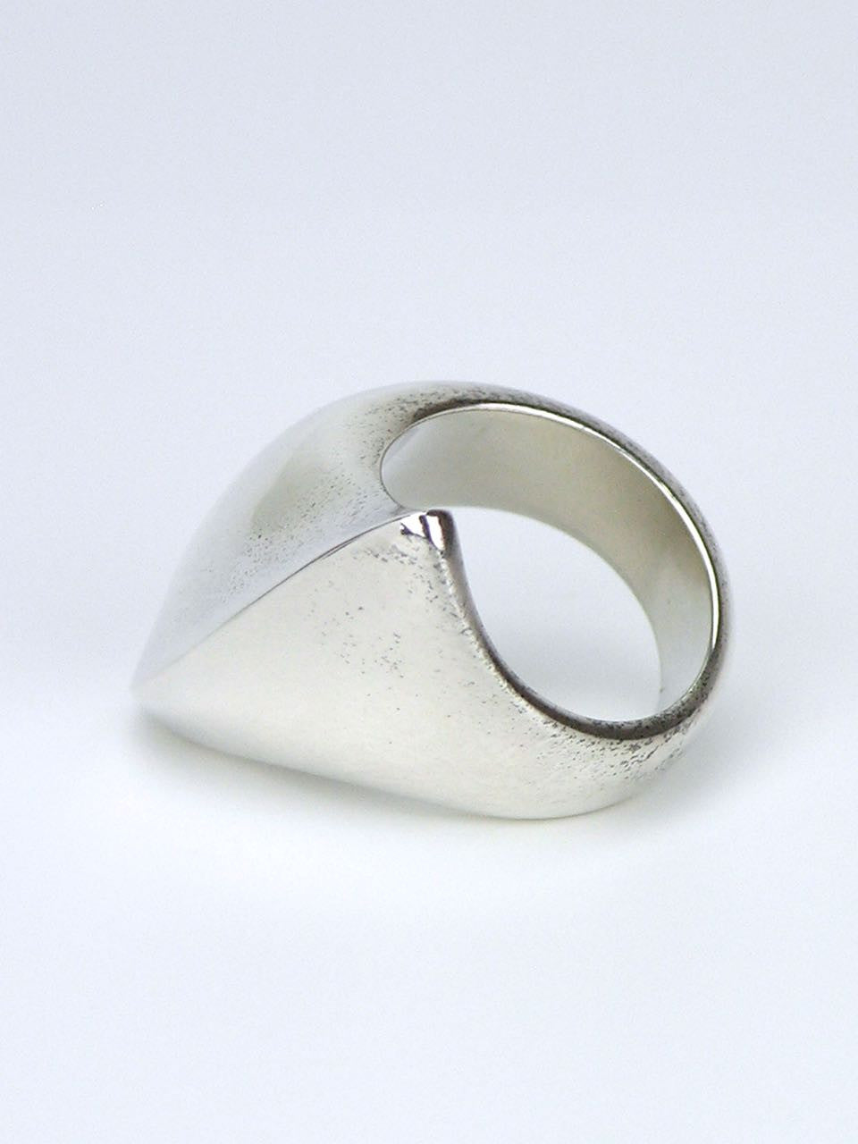 Georg Jensen silver amorphic ring - design 91