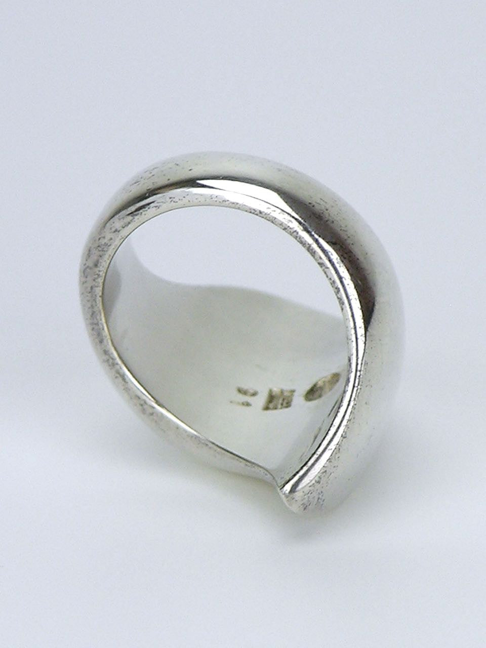 Georg Jensen silver amorphic ring - design 91