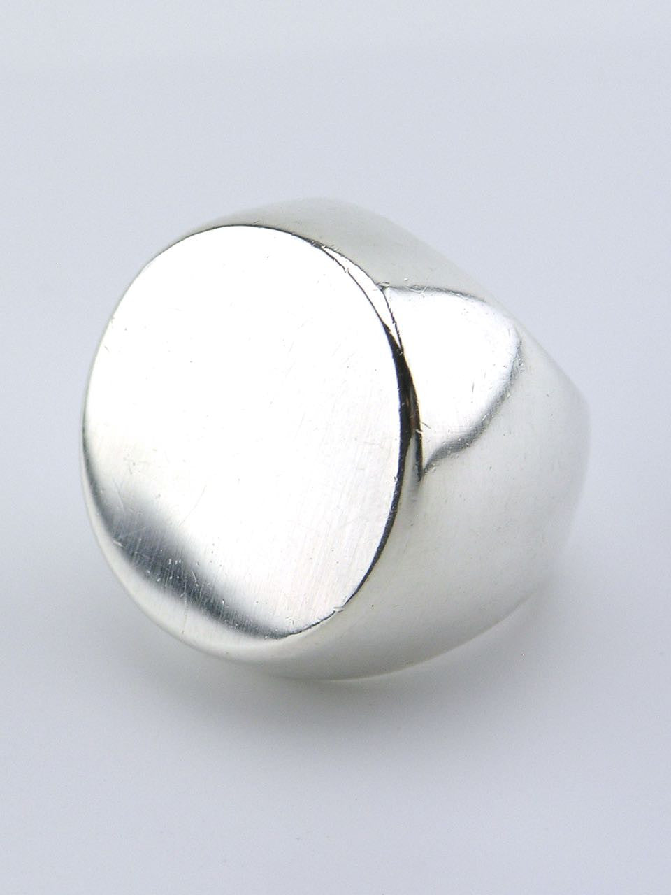 Hans Hansen silver heavy dot ring