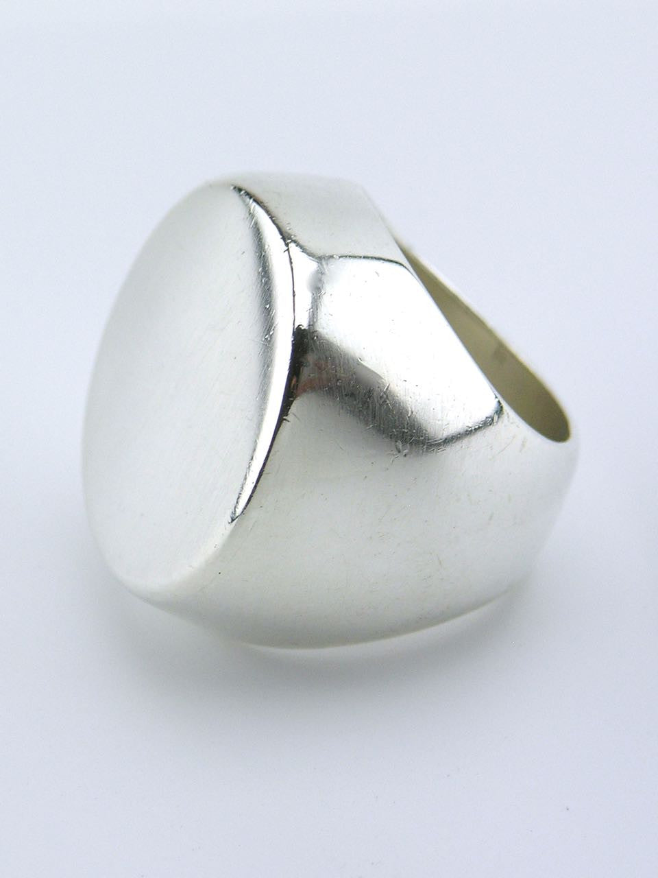 Hans Hansen silver heavy dot ring