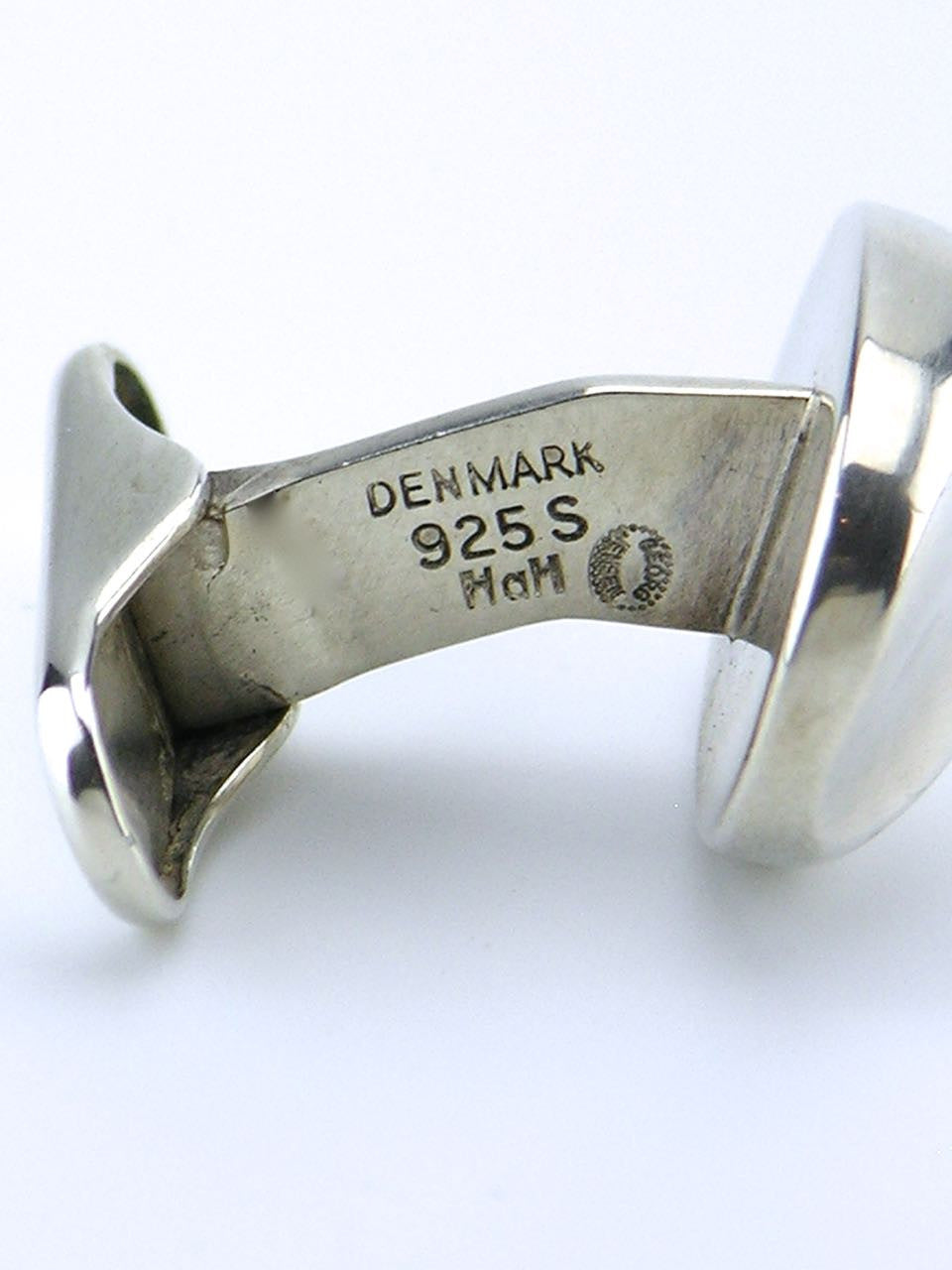 Vintage Georg Jensen modernist silver cufflinks Denmark – antiques