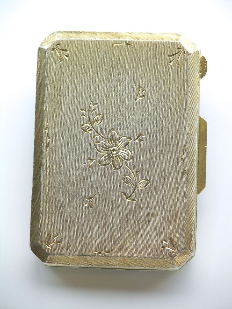 Italian silver gilt and enamel rectangular table box