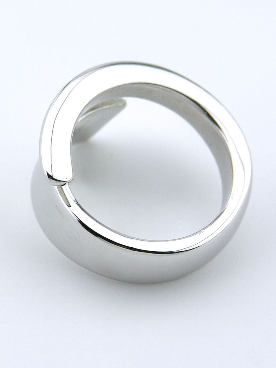 Hans Hansen silver tapered wrap ring