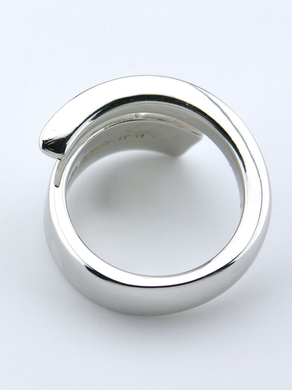 Hans Hansen silver tapered wrap ring