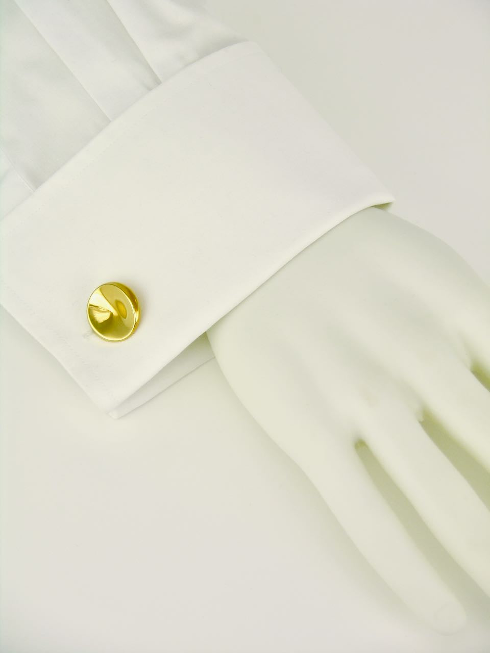 Vintage Georg Jensen 18k yellow gold cufflinks - design 1074C Nanna Ditzel